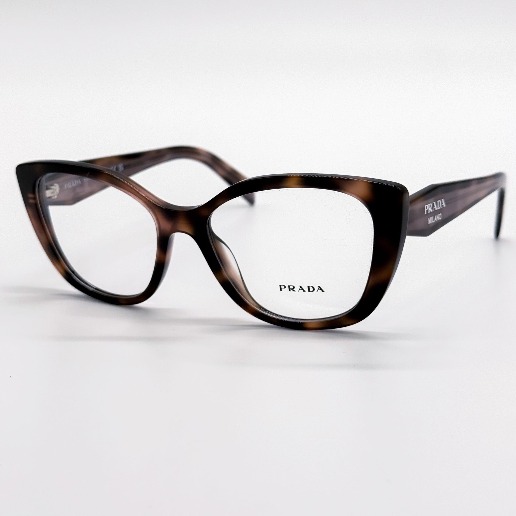 Prada NEW PRADA EYEGLASSES PRB04V 23A1O1 HAVANA WOMEN PR B04V 23A1 Size ONE SIZE - 2 Thumbnail
