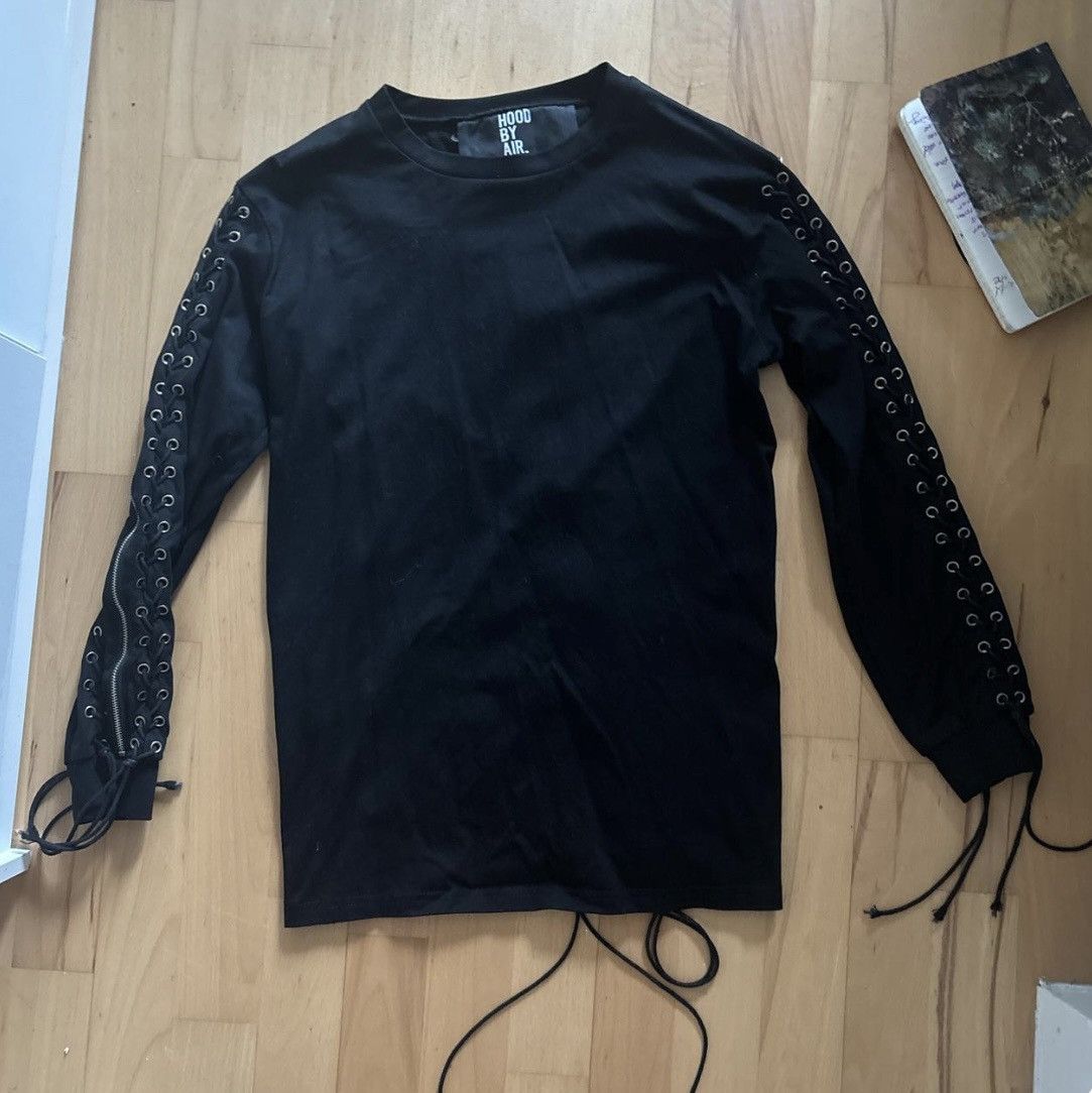 Hood By Air HBA FW15 lace-up long sleeve top Size US S / EU 44-46 / 1 - 2 Thumbnail