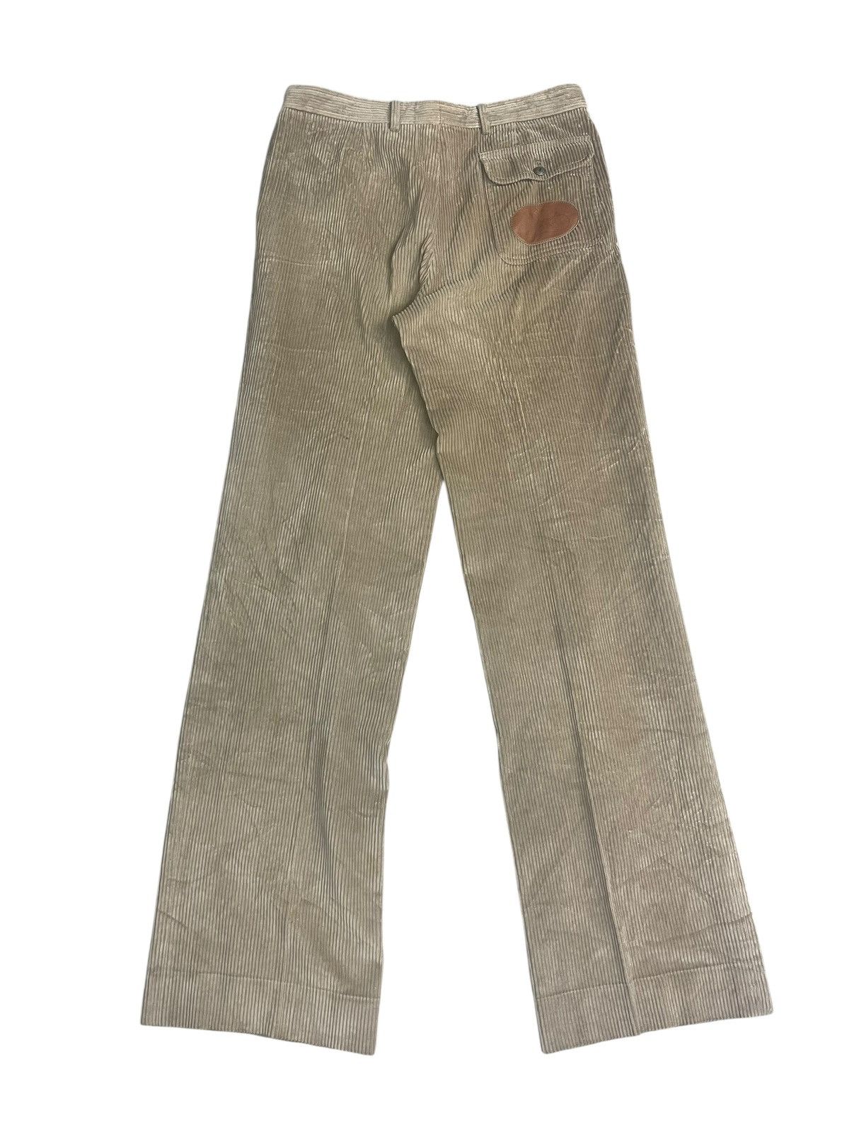 Celine Vintage 80’s Celine Paris Corduroy Pant Size US 33 - 2 Thumbnail