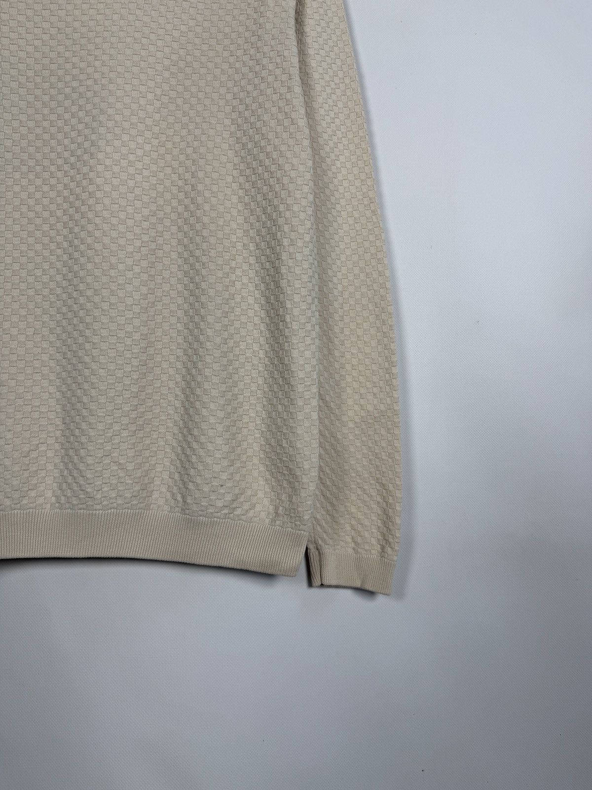 NN07 Men’s NN07 No Nationality Waffle Knit Sweatshirt Pullover XL Size US XL / EU 56 / 4 - 15 Thumbnail