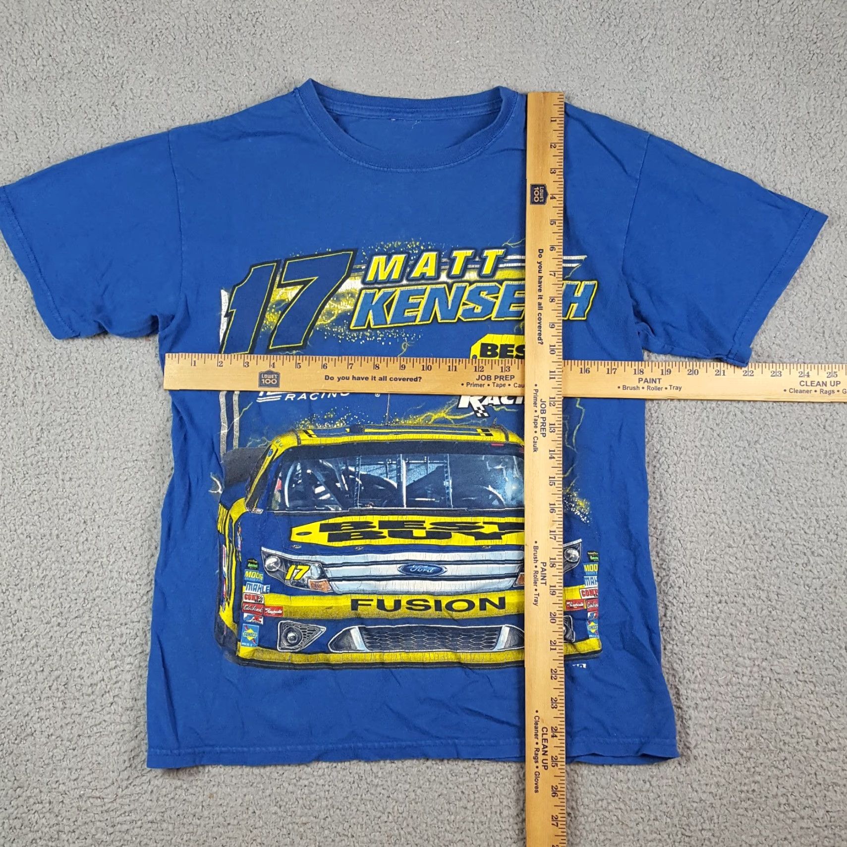 Vintage VINTAGE Matt Kenseth NASCAR Racing Men's Size S Double Sided Y2K Race T Shirt Size US S / EU 44-46 / 1 - 4 Thumbnail