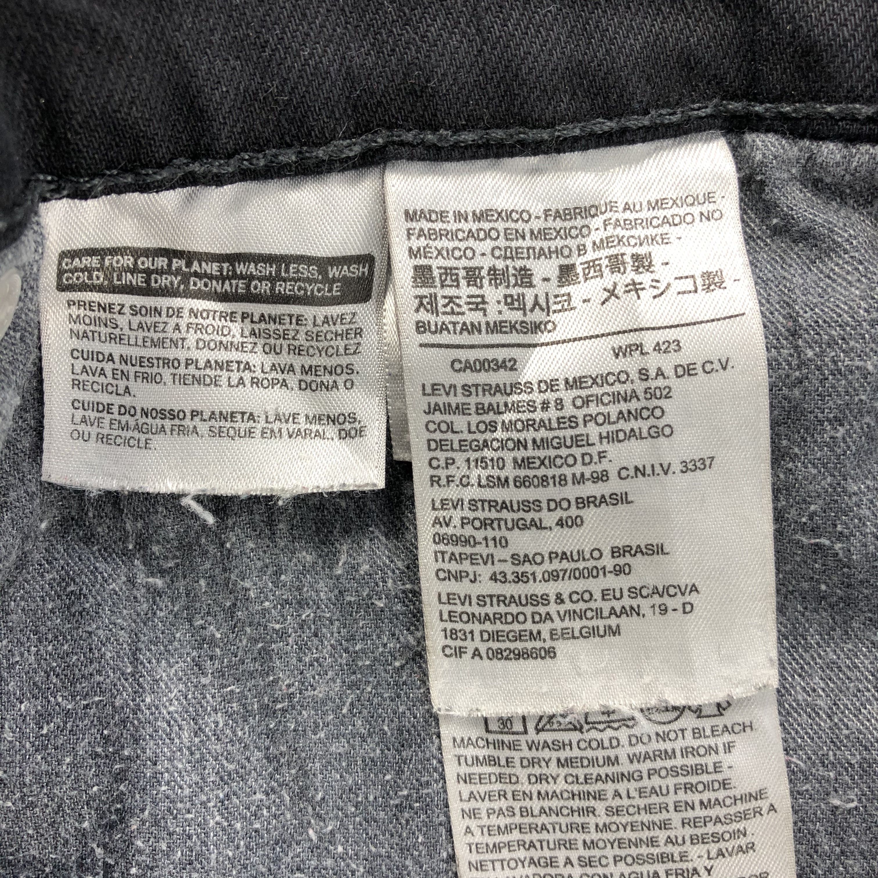 Levi's × Vintage Vintage Distress Levis Jeans-JM1793 Size US 42 / EU 58 - 9 Thumbnail