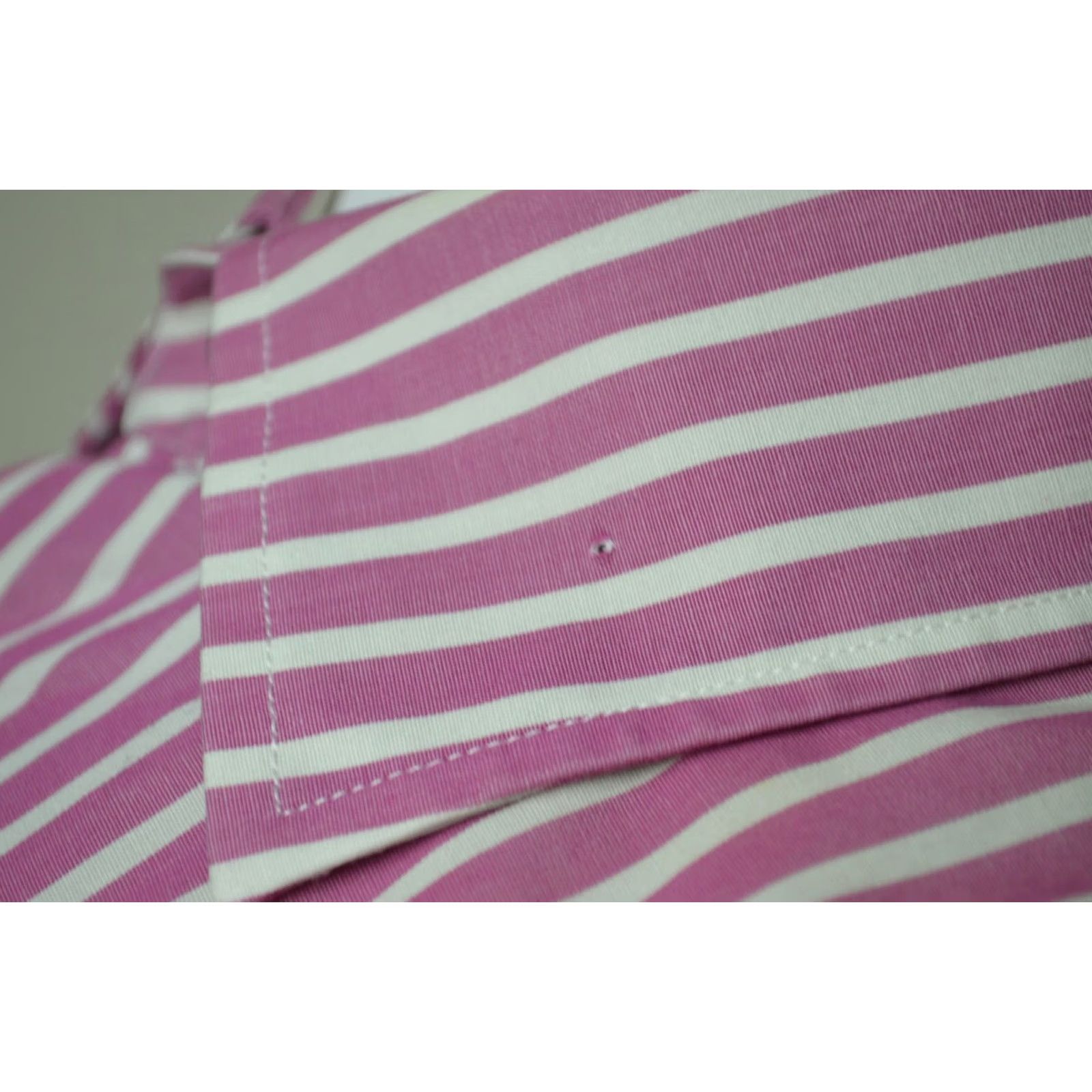 Paul Smith Paul Smith Shirt Mens Size XL Pink White Striped Button Front Italy 16.5/42 Size US XL / EU 56 / 4 - 4 Thumbnail