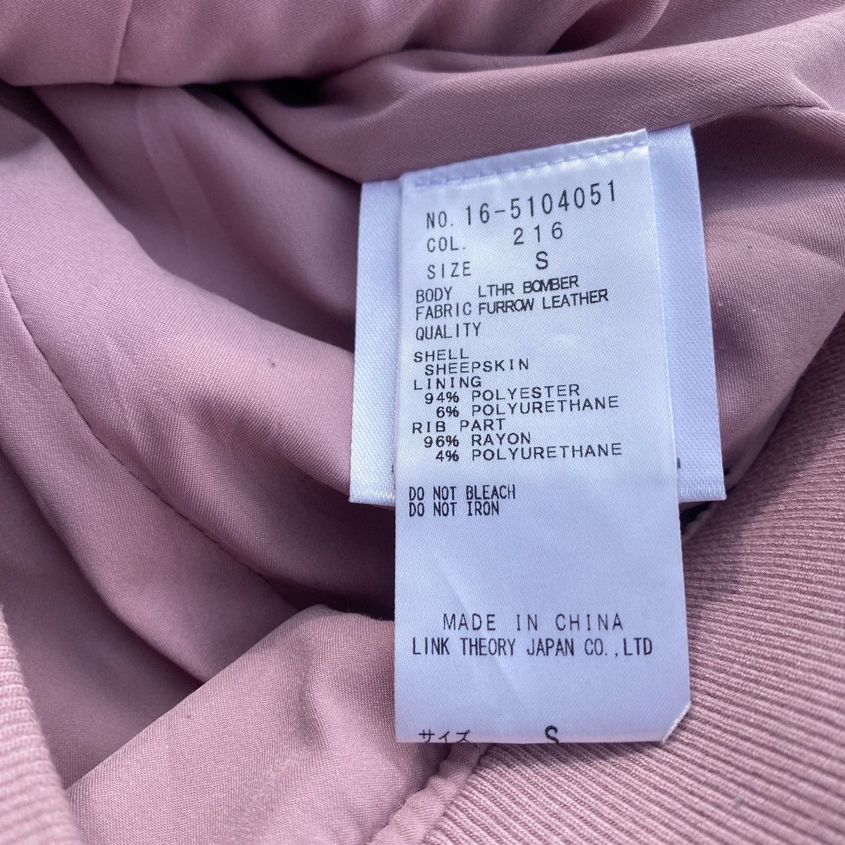 Helmut Lang HELMUT LANG Faded Pink Leather Jacket Size S / US 4 / IT 40 - 11 Thumbnail