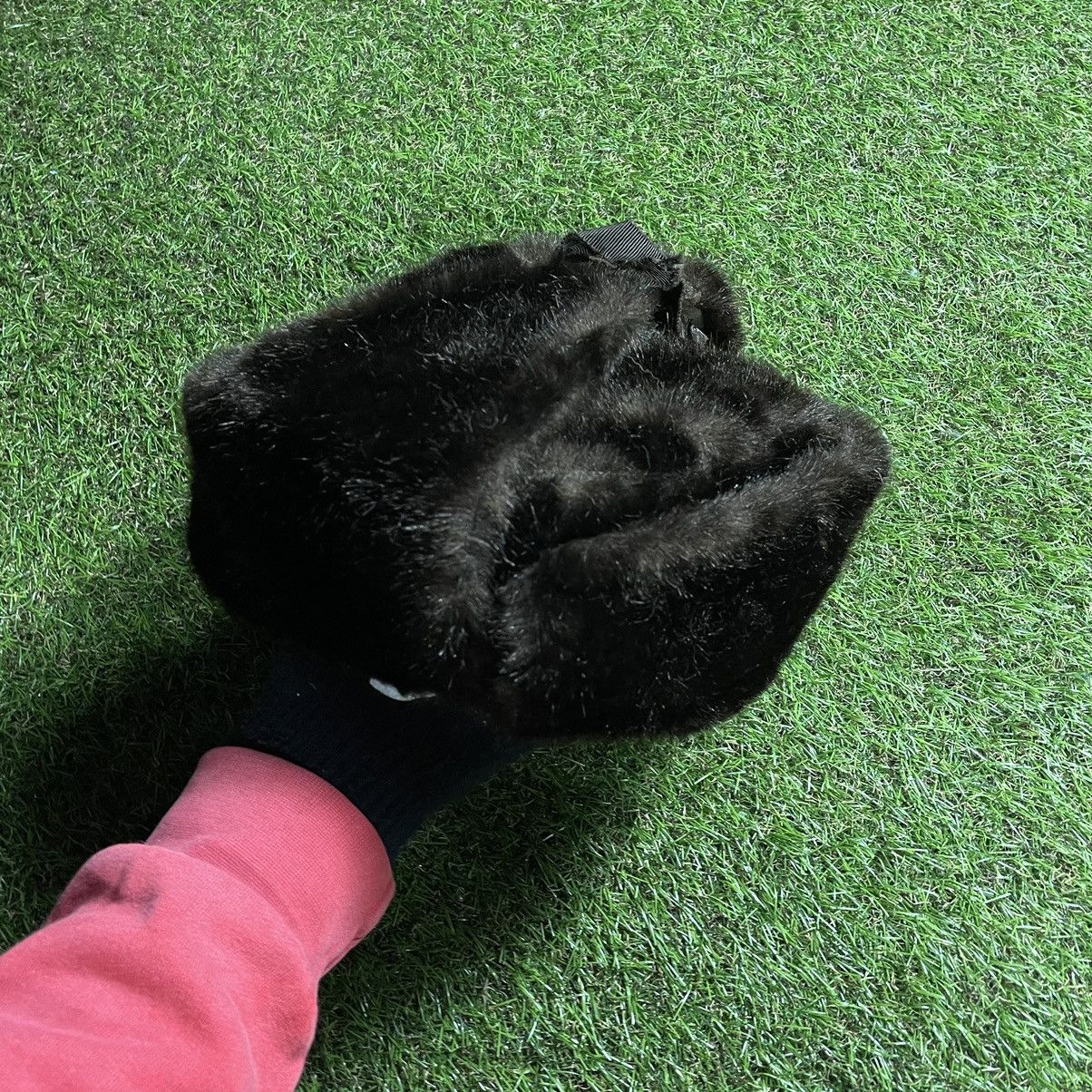 Vintage Vintage Y2K Fuzzy Mohair Beanie Ushanka Alt Goth Faded OS Size ONE SIZE - 2 Thumbnail