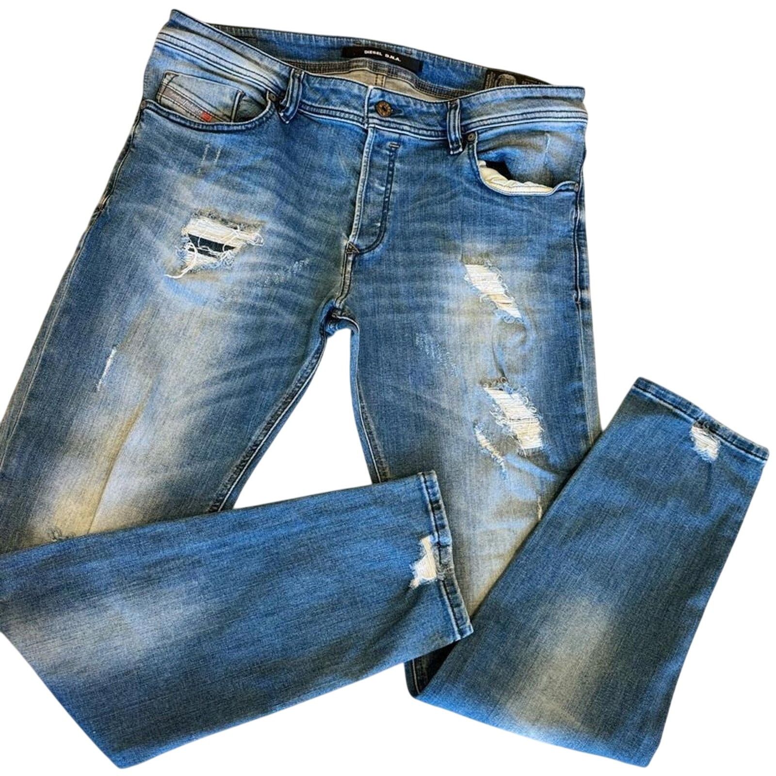 Diesel Diesel D.N.A. Distressed Denim Jeans Size US 36 / EU 52 - 1 Thumbnail