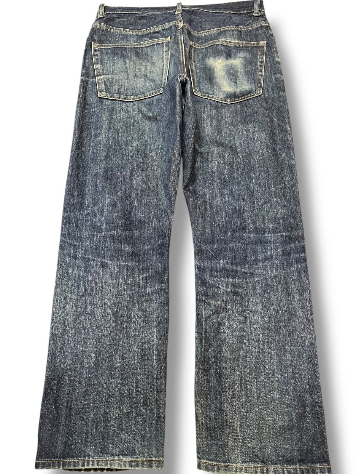 Christophe Lemaire × Jun Takahashi × Uniqlo Vintage Uniqlo U Selvedge Distressed Denim Size US 31 - 8 Thumbnail