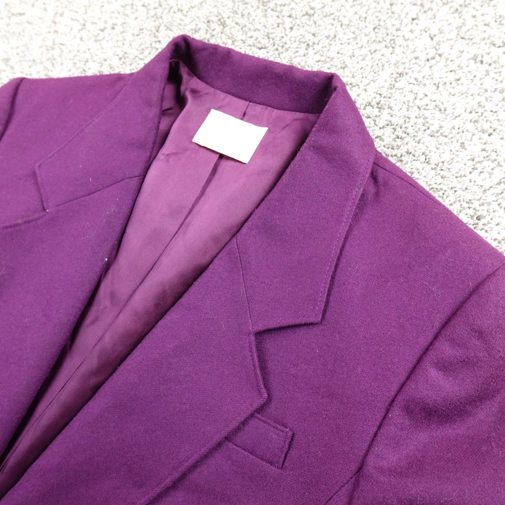 Pendleton VTG Pendleton Blazer Womens 16 Purple Wool Sport Coat Suit Jacket Top USA 80s Size XXL / US 16-18 / IT 52-54 - 2 Thumbnail