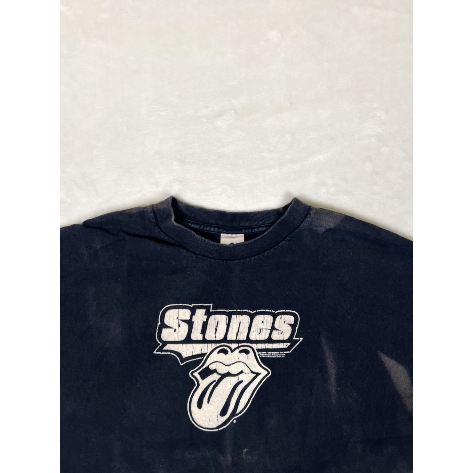Logo 7 VINTAGE Alstyle Rolling Stones T-Shirt Mens 2XL Black Tongue Logo 2005 Band Shirt Size US XXL / EU 58 / 5 - 6 Thumbnail