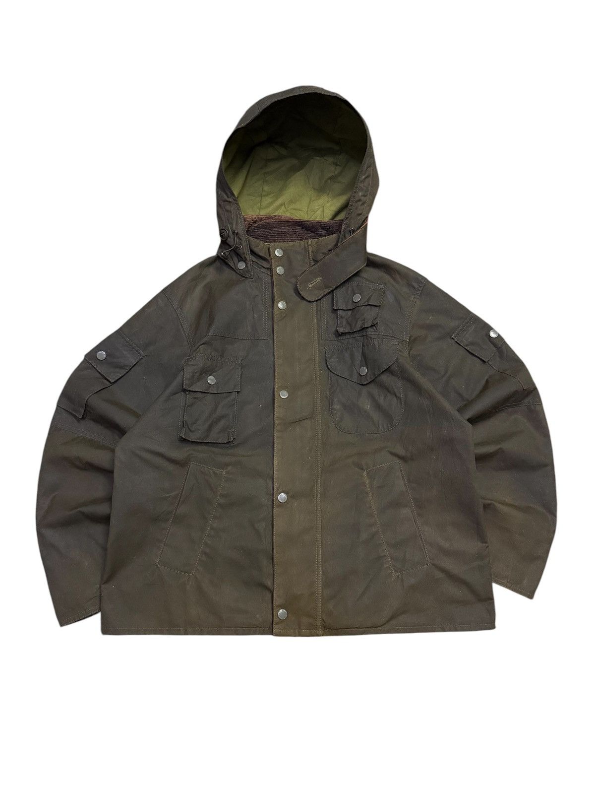 Barbour × Engineered Garments Barbour X Engineered Garment Cowen Wax Jacket Size US S / EU 44-46 / 1 - 1 Thumbnail