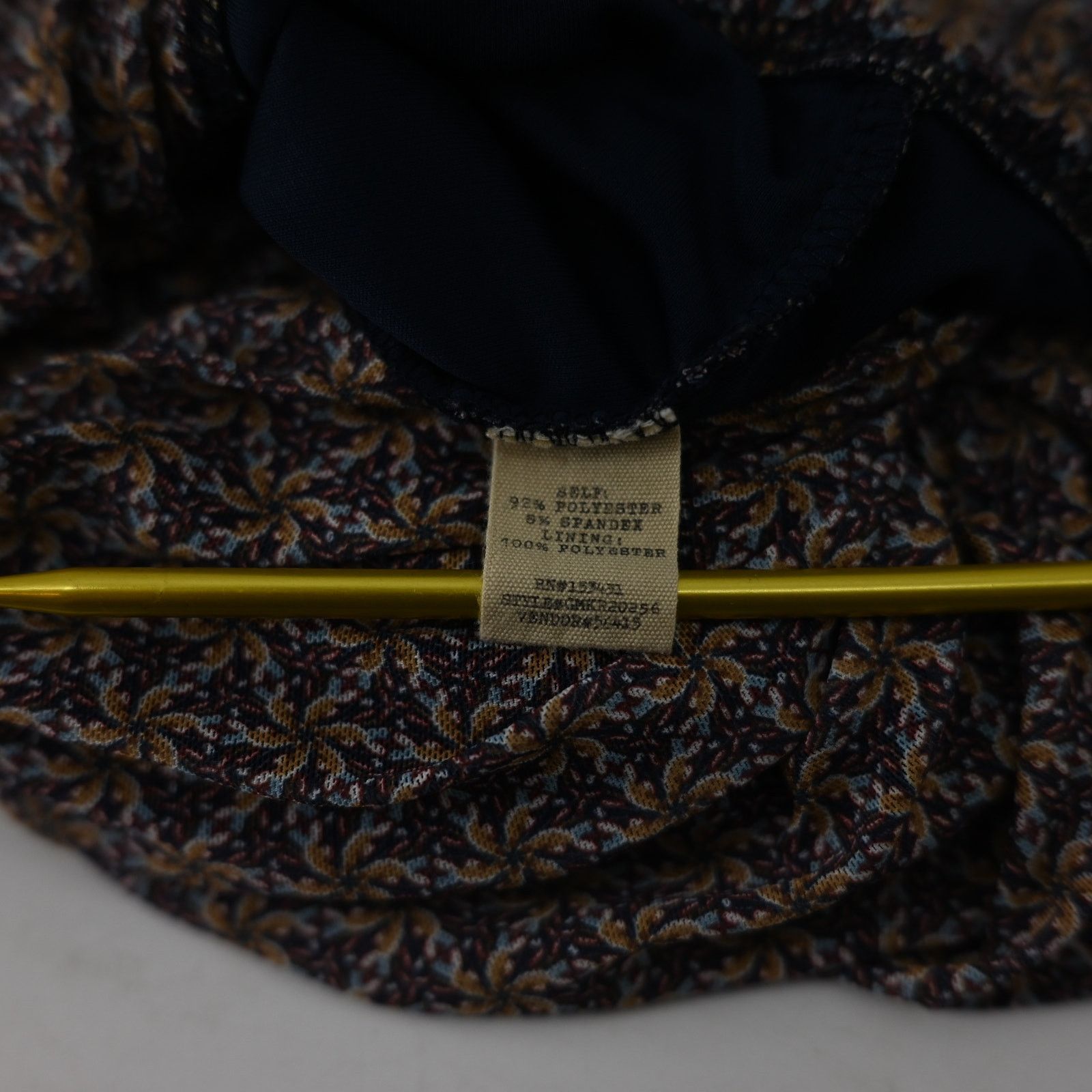 Other Gimmick Size M Floral Ruched Long Sleeve Top Y2K Style Size M / US 6-8 / IT 42-44 - 4 Thumbnail