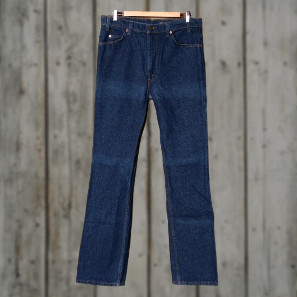 Levi's VINTAGE Levi's 517 Bootcut Jeans 34x36 Blue California USA Men Regular Denim Cotton 90s Vintage Mens Jeans Size US 33 - 1 Thumbnail