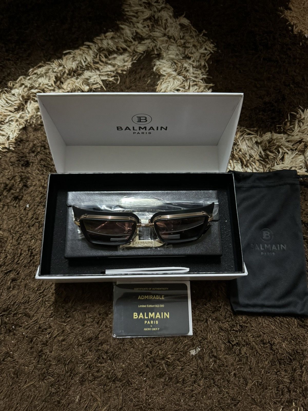 Balmain Bailman sungglasess Size ONE SIZE - 10 Thumbnail