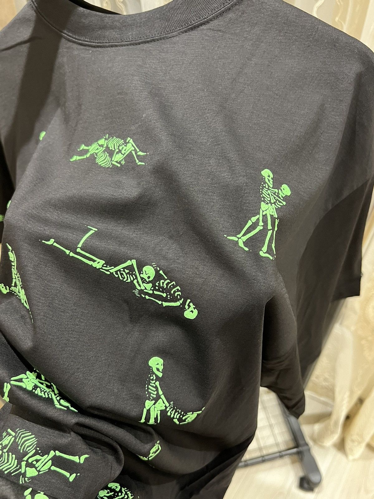 Band Tees 🩸RARE🩸Vintage 90s Sex Skeleton Skull Sex Position T Shirt Size US XL / EU 56 / 4 - 7 Thumbnail