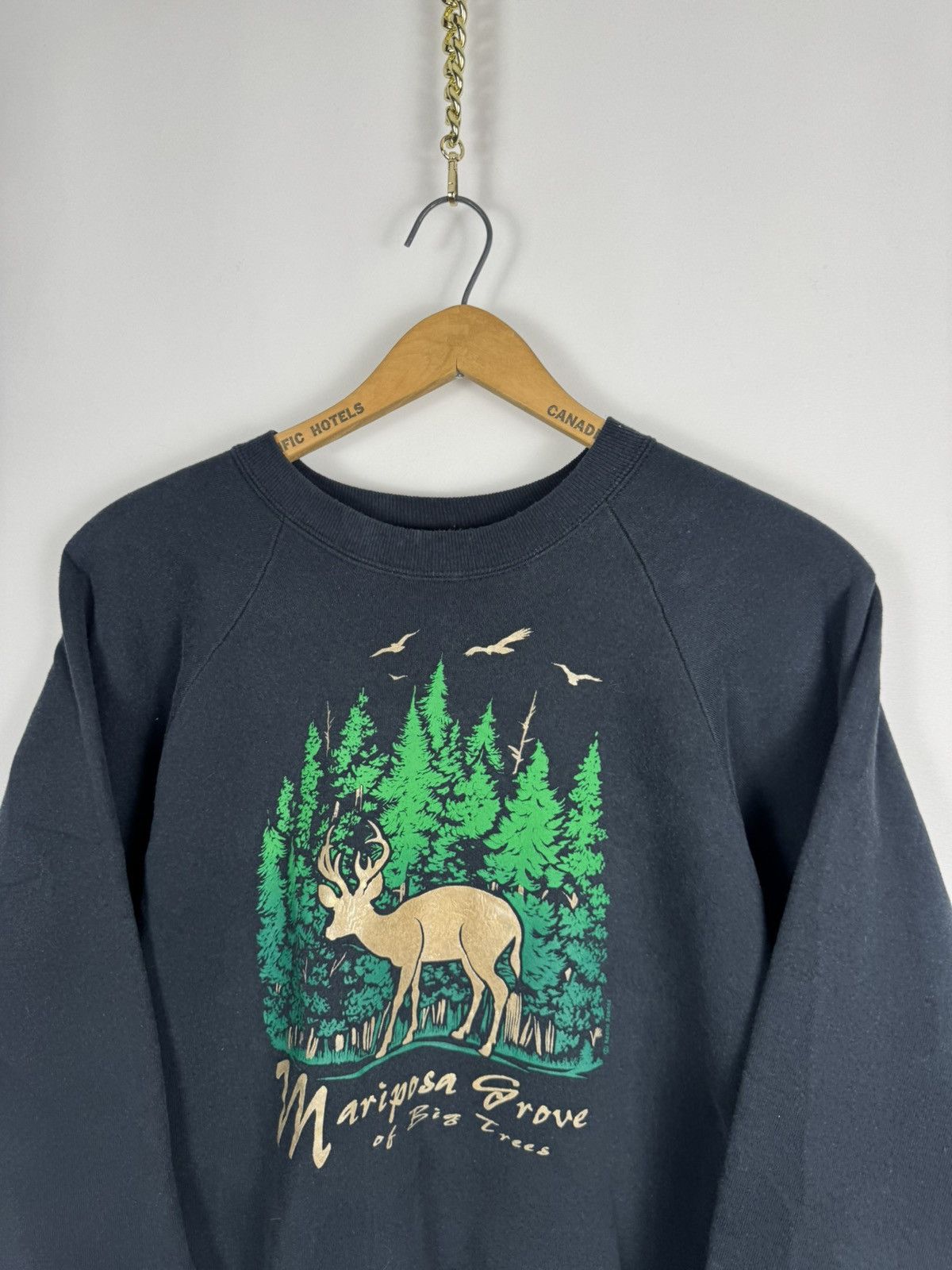 Vintage Vintage 1990s Buck Sweatshirt Size Small/Medium Size US M / EU 48-50 / 2 - 4 Thumbnail
