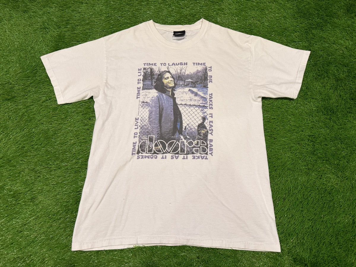 Band Tees VTG 2001 The Doors Jim Morrison Time To Laugh Double Sided Size US M / EU 48-50 / 2 - 1 Thumbnail