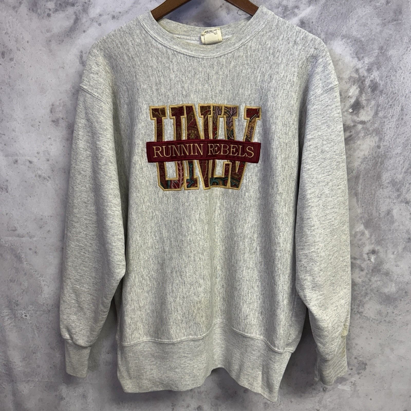 Vintage Vintage University of Las Vegas Runnin Rebels Sweatshirt Size US L / EU 52-54 / 3 - 2 Thumbnail