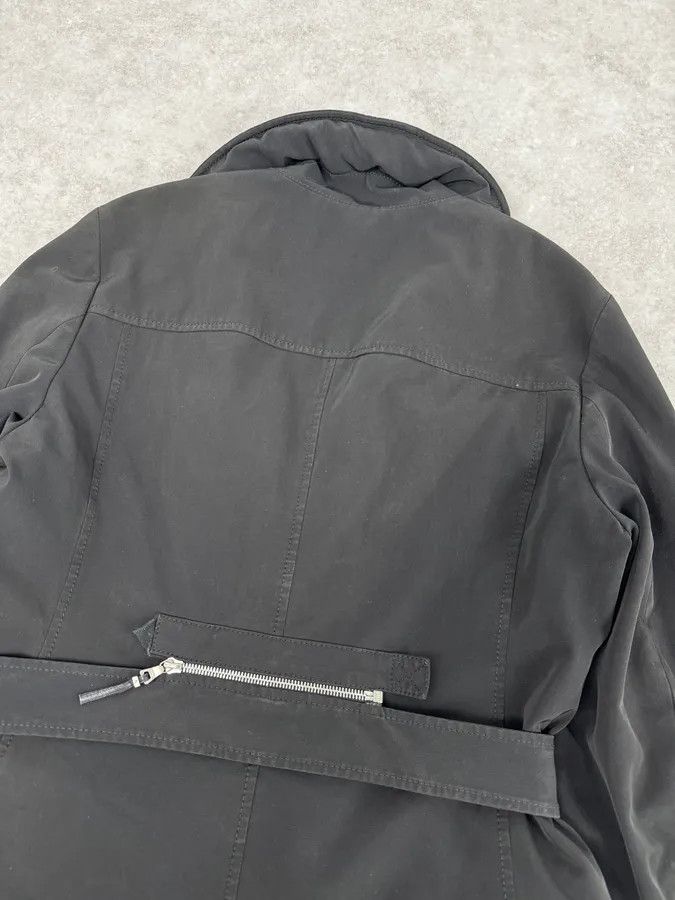 Prada 2000s Prada Black Nylon Multi-Pocket Classy Trench Coat Size US M / EU 48-50 / 2 - 8 Thumbnail