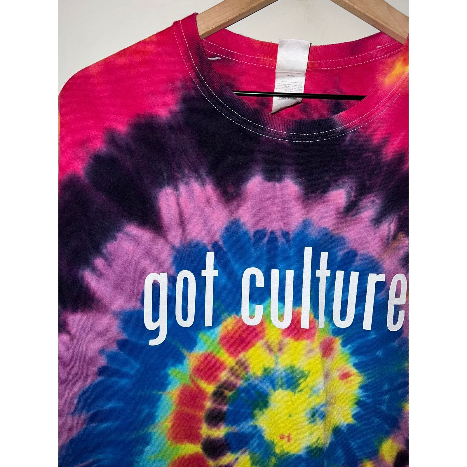 Vintage Vintage Got Culture Fest Shirt 2.0 Tie Dye Shirt Tee 2XL XXL Size US XXL / EU 58 / 5 - 2 Thumbnail