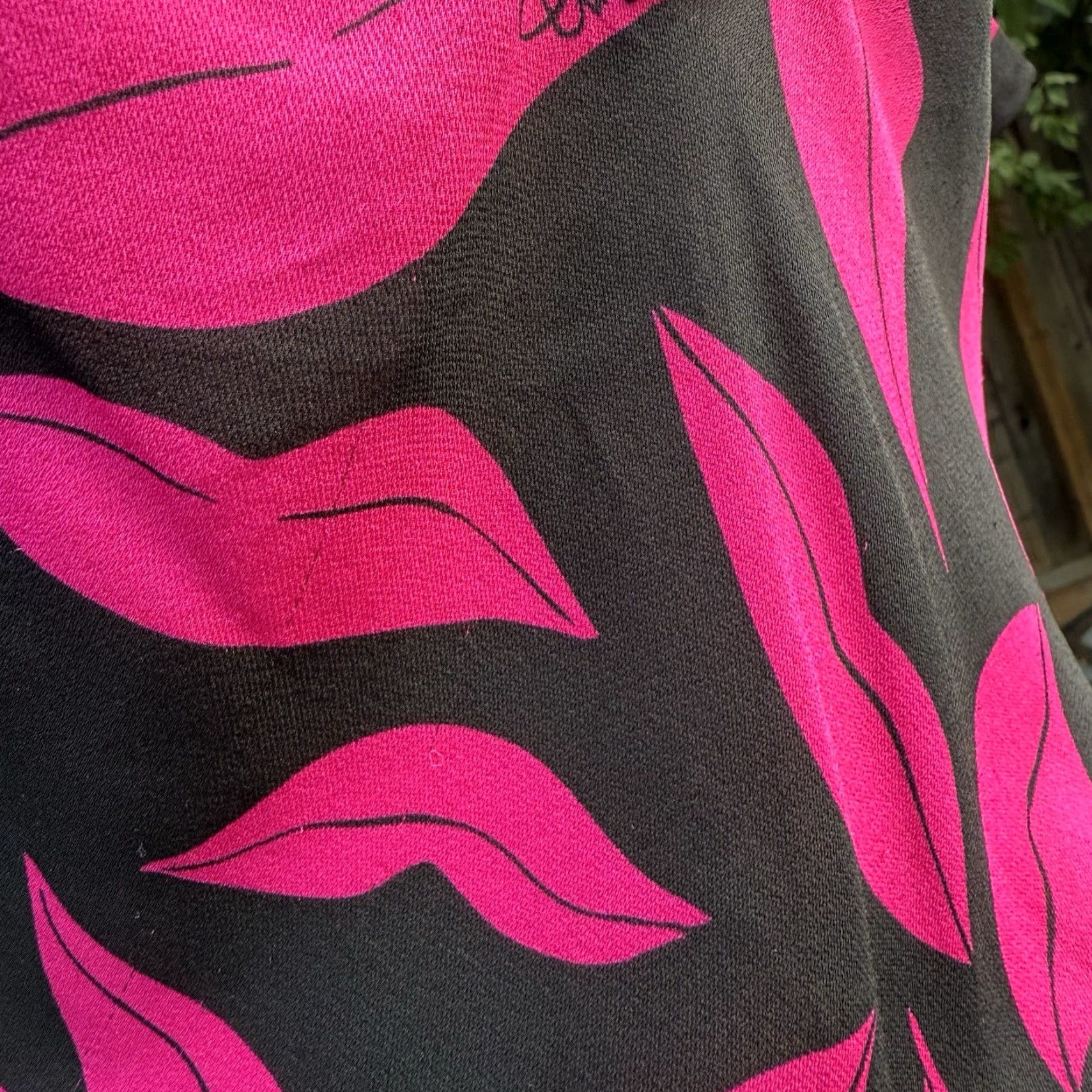 Diane von Furstenberg Diane von Furstenberg Silk Dotty Iconic Signature Midnight Kiss Lips Dress Sz 4 Size S / US 4 / IT 40 - 6 Thumbnail