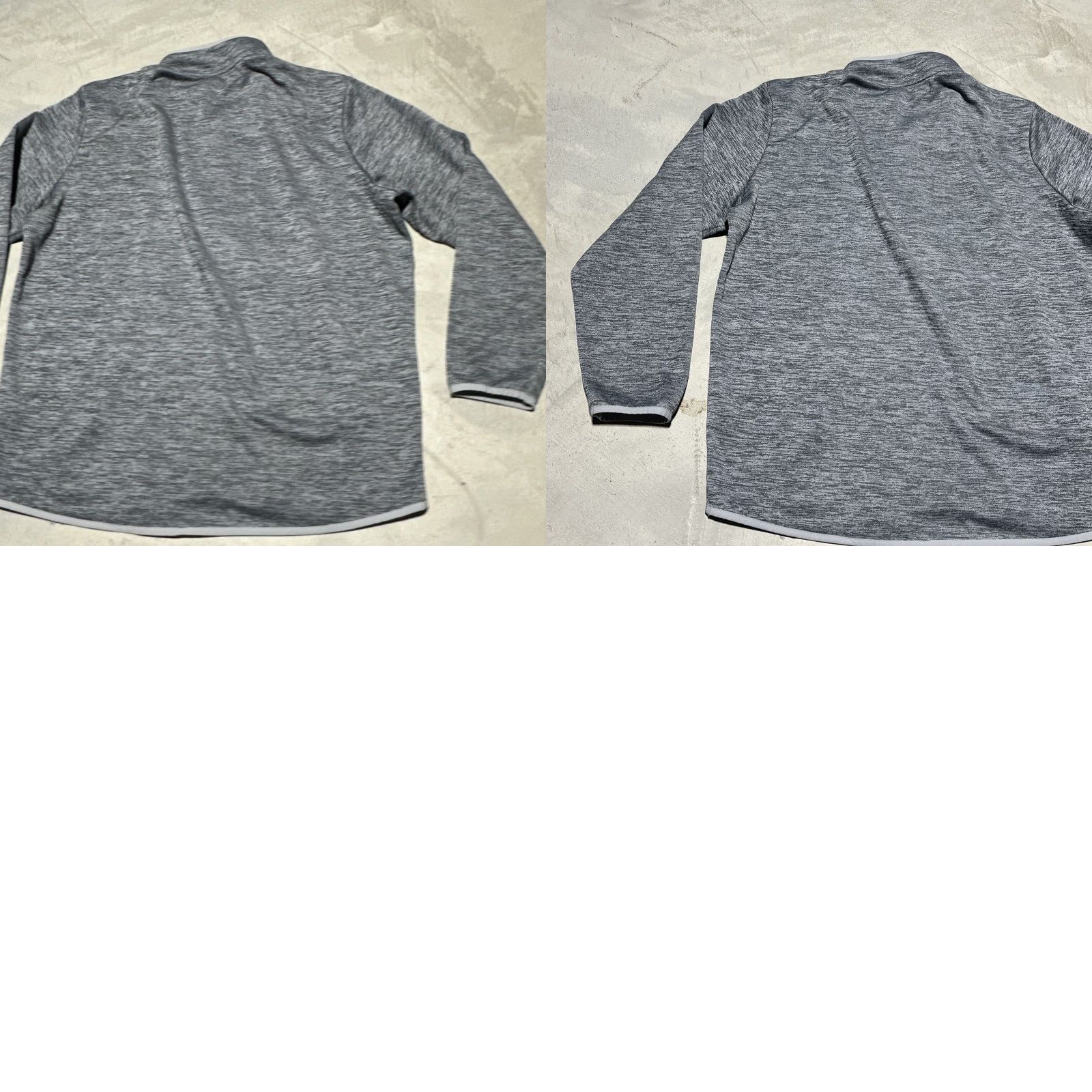 Under Armour Under Armour ColdGear Pullover Mens XL Grey 1/4 Zip Long Sleeve Athletic Shirt Size US XL / EU 56 / 4 - 8 Thumbnail