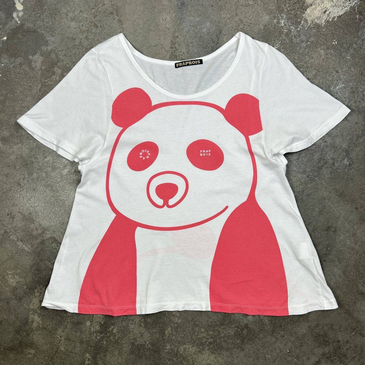 Frapbois × Japanese Brand 1990s Frapbois - Panda Pink Size US S / EU 44-46 / 1 - 1 Thumbnail