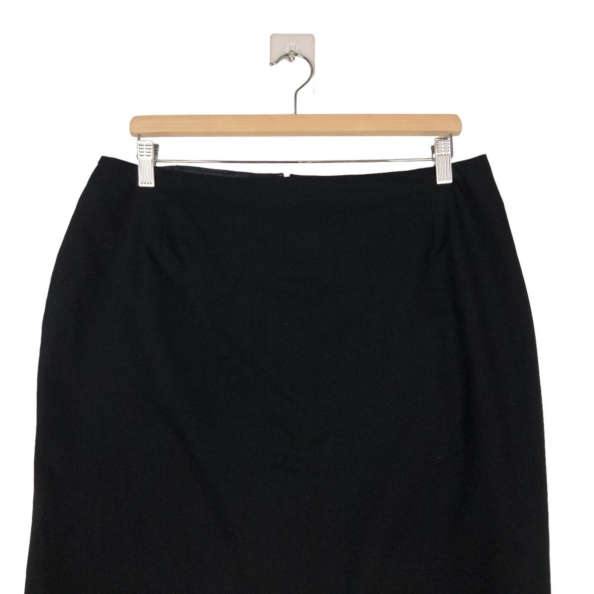 Japanese Brand 🔥Rich Black Skirt Sacsny Y’Saccs Yohji Yamamoto Runway Size 32" / US 10 / IT 46 - 3 Thumbnail