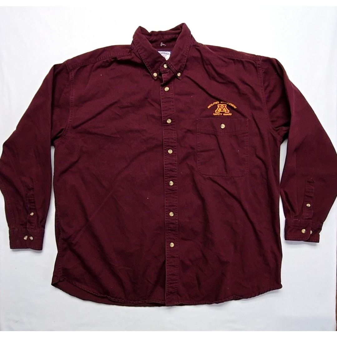 Lee University of Minnesota Shirt Facilities Management XL Size US XL / EU 56 / 4 - 1 Thumbnail