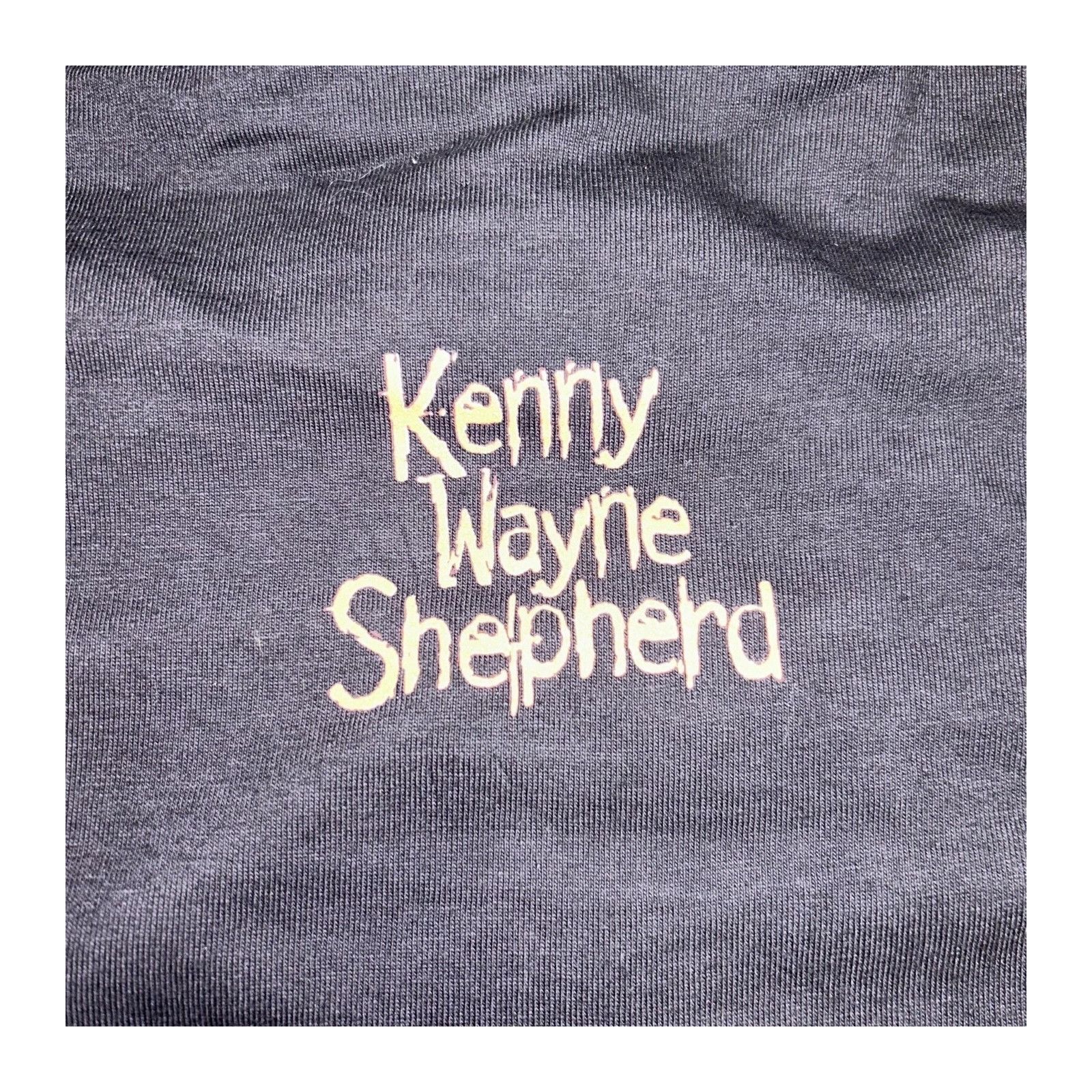 Hanes Vintage Kenny Wanye Sheppart Band Live T Shirt Black XL Size US XL / EU 56 / 4 - 5 Thumbnail