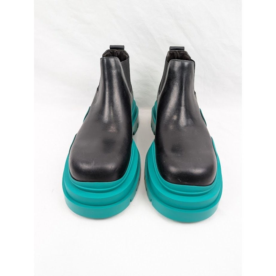 Bottega Veneta o1rshd1 Military Calf Tire Boots in Black 43.5 Size US 10.5 / EU 43-44 - 17 Thumbnail