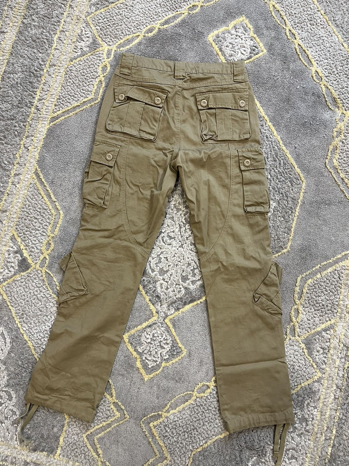 Vintage Dark Tan baggy cargos Size US 32 / EU 48 - 2 Thumbnail