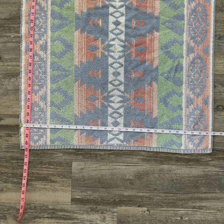 Polo Ralph Lauren Vintage Polo Ralph Lauren Aztec South Western Towel 50x27 Size ONE SIZE - 4 Thumbnail