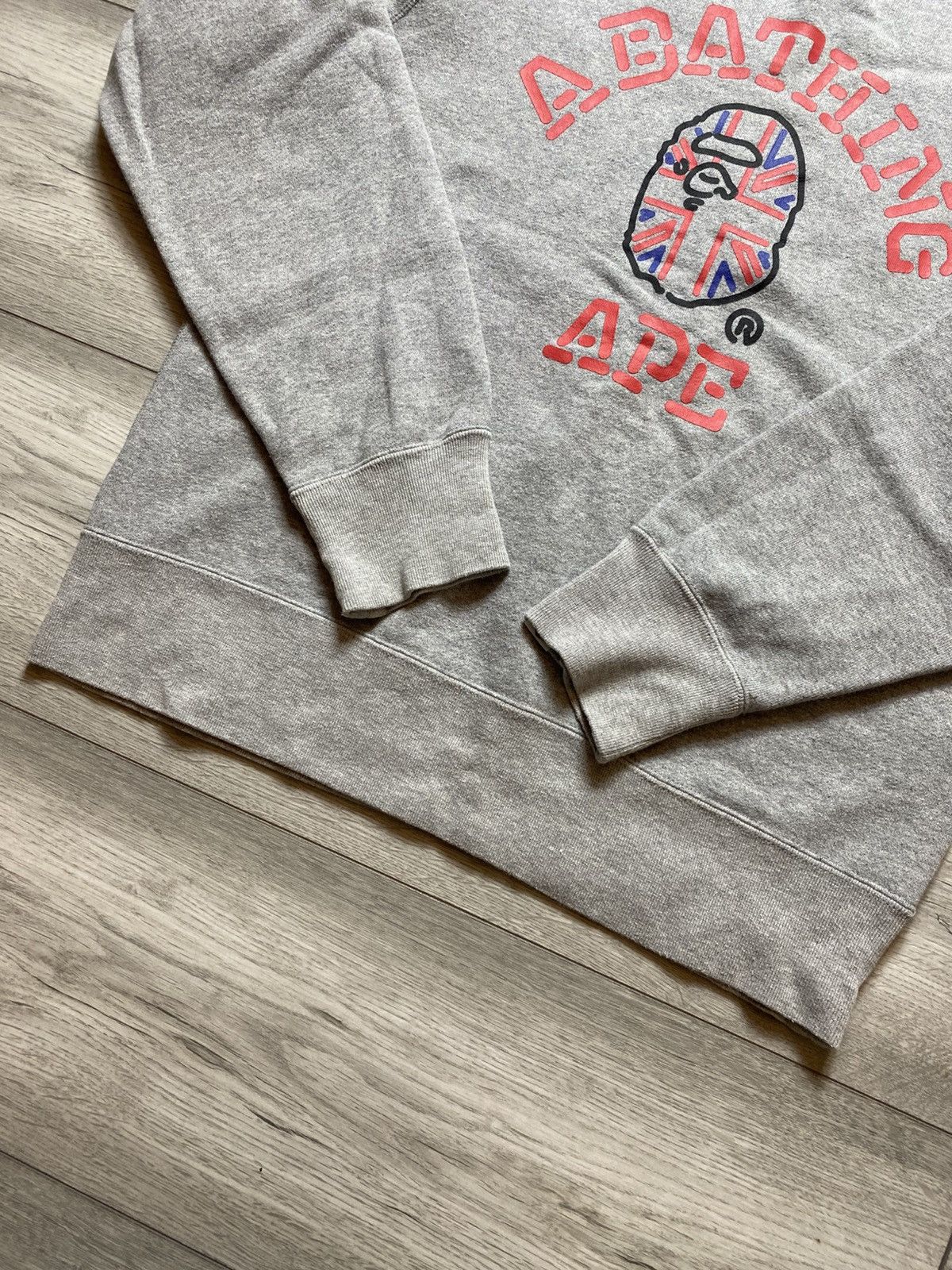 Bape Bape union jack logo sweatshirt Size US S / EU 44-46 / 1 - 3 Thumbnail