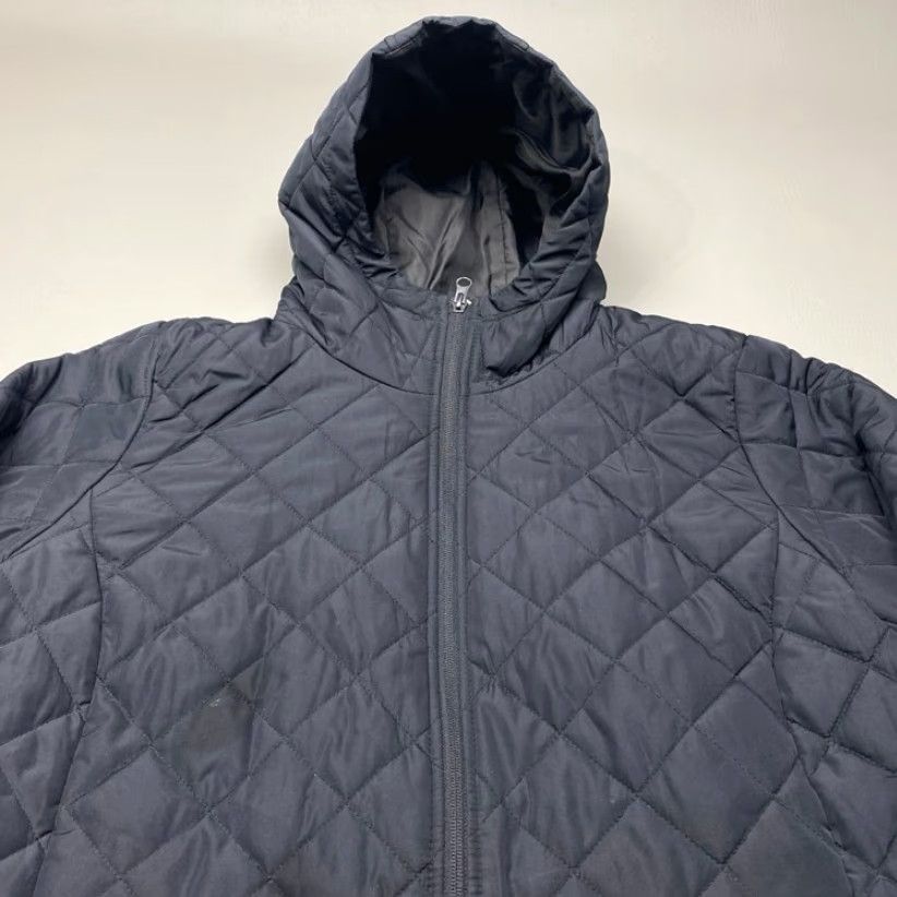 Lands' End Lands End Hooded Jacket Mens XL Black Packable Quilted Lightweight 8139 Size US XL / EU 56 / 4 - 4 Thumbnail