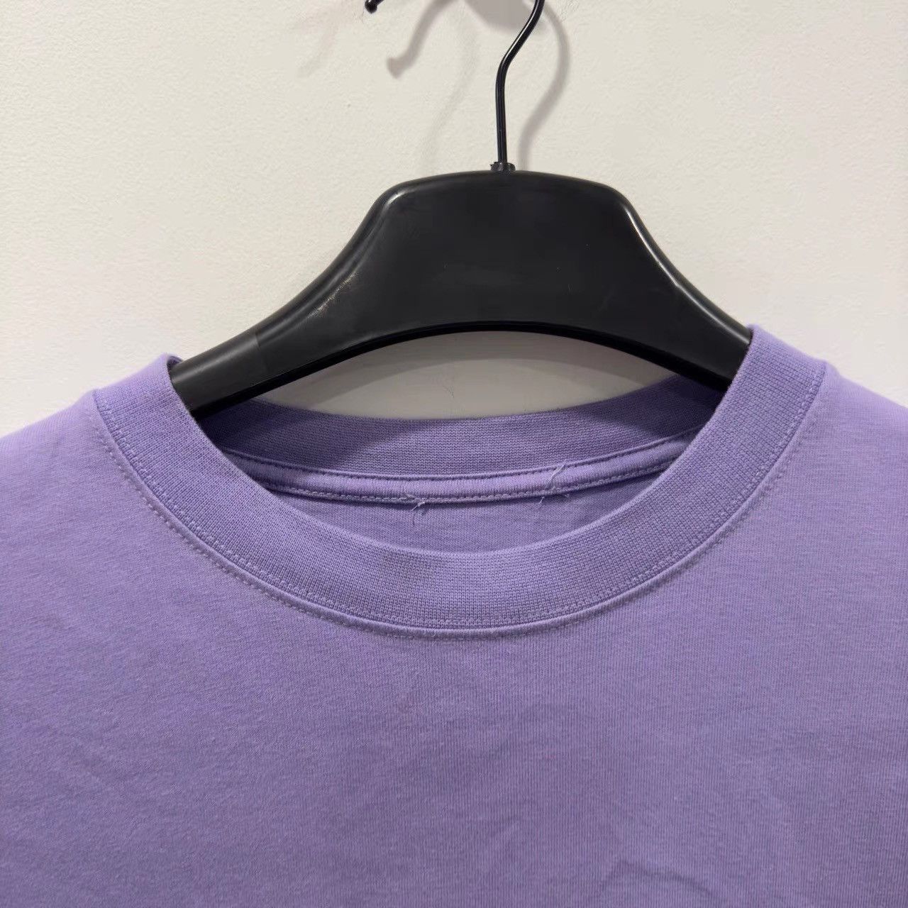 Balenciaga Balenciaga Purple Embroidered Wave Short Sleeve K28 Size US M / EU 48-50 / 2 - 2 Thumbnail