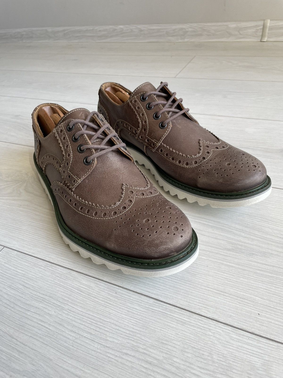 LLOYD LLOYD LEATHER BROGUE SHOES MENS SIZE 8 1/2 Size US 8.5 / EU 41-42 - 6 Thumbnail