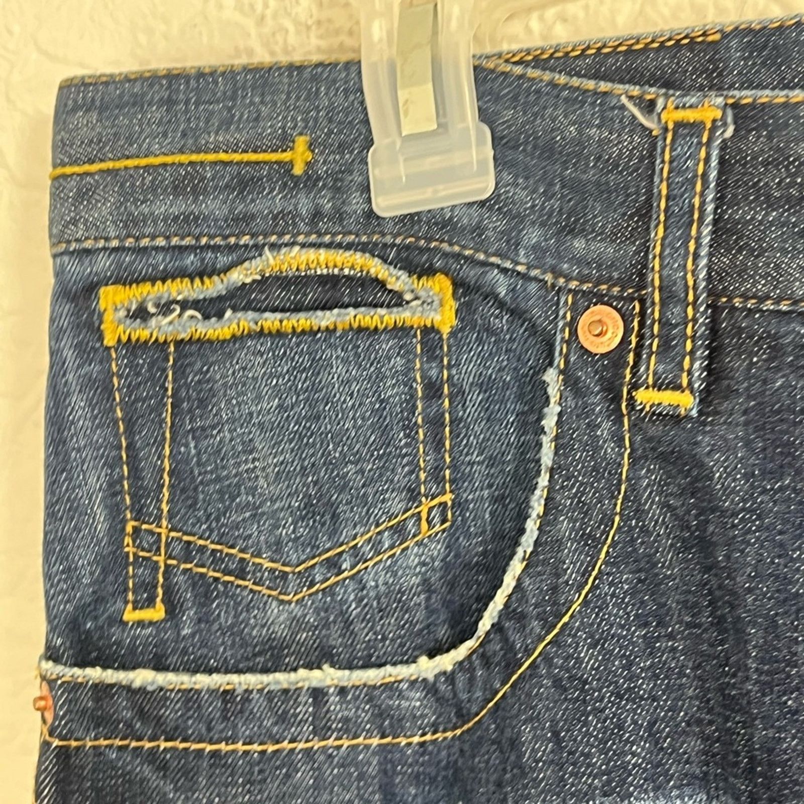 Vintage VTG Y2K Meezan Art Couture 34x29.5 Blue Jeans Blue Wide-Leg Size US 34 / EU 50 - 4 Thumbnail