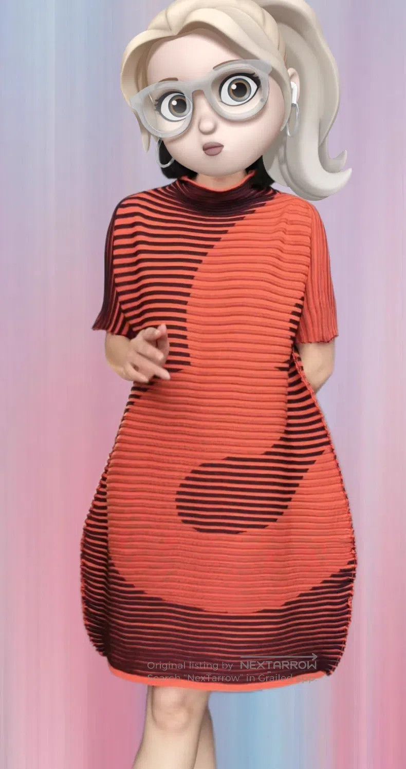 Issey Miyake Issey Miyake Asymmetrical Ruched Dress Size M / US 6-8 / IT 42-44 - 5 Thumbnail