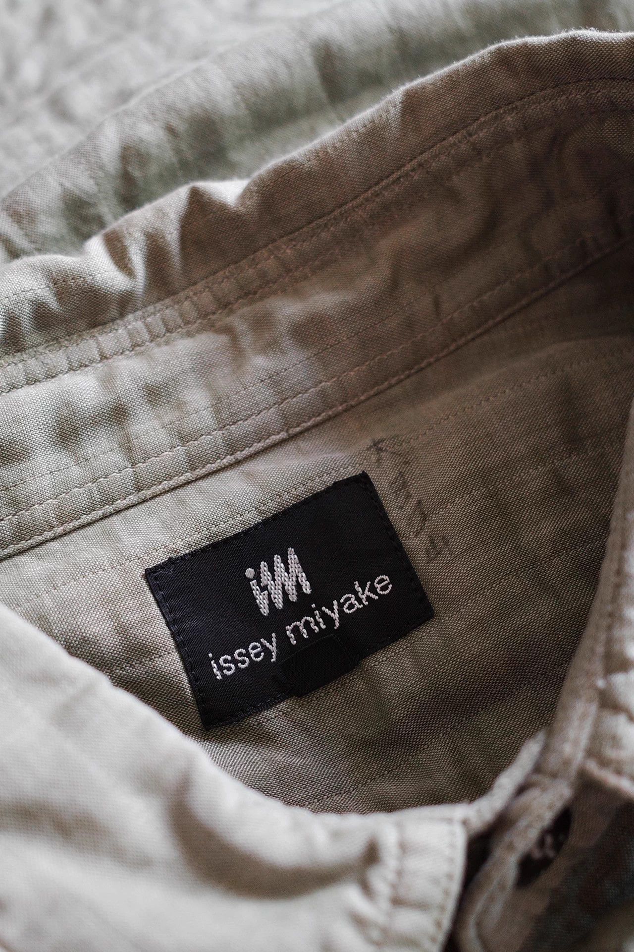Issey Miyake Issey Miyake 90s Stitched Vintage Cotton Shirt Size US L / EU 52-54 / 3 - 6 Thumbnail