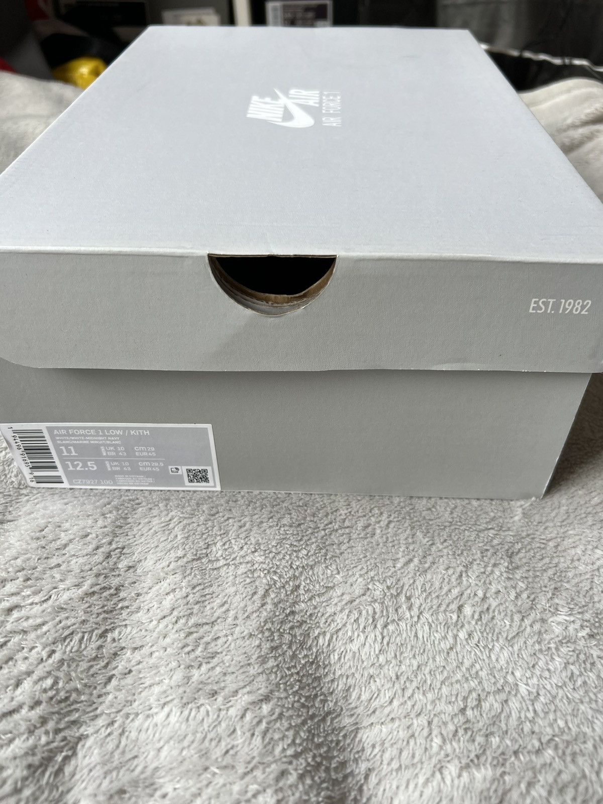 Nike Nike air force 1 kith Paris édition Size US 11 / EU 44 - 13 Thumbnail