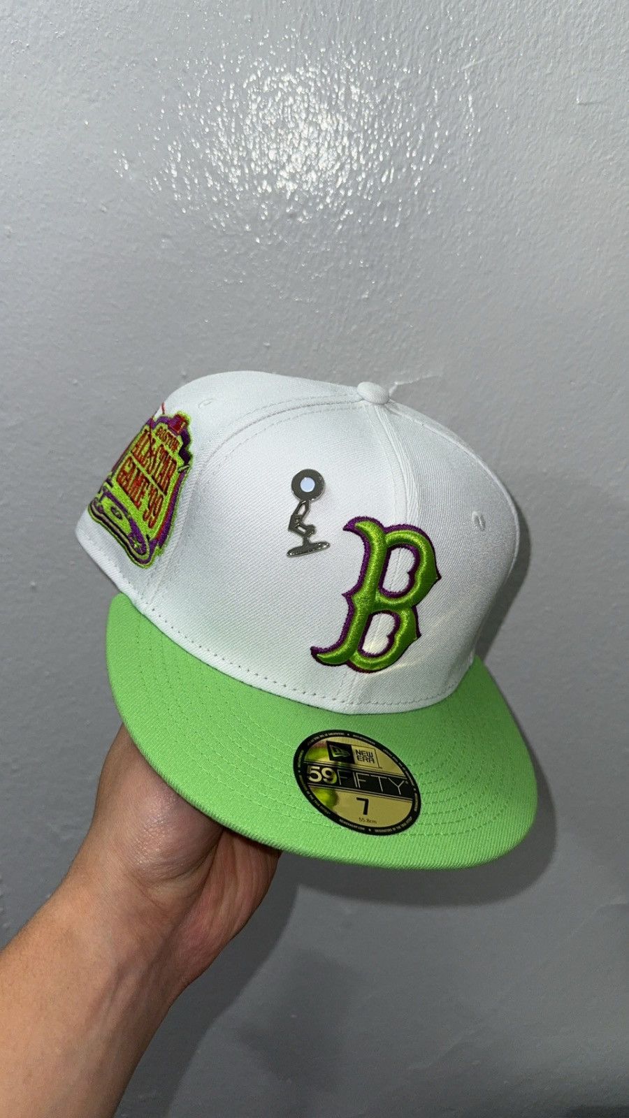 New Era New Era 59fifty Boston Red Sox fitted hat size 7 Size ONE SIZE - 1 Thumbnail