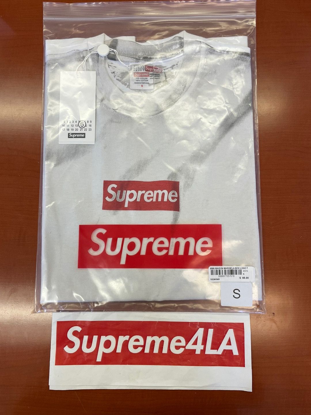 S Supreme MM6 Maison 語る Margiela Box Logo