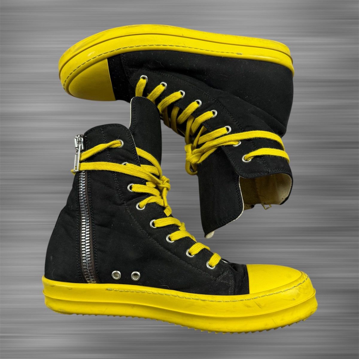 Rick Owens Rick Owens Ramones Rare ‘Yellow’ Sole Size US 8.5 / EU 41-42 - 3 Thumbnail