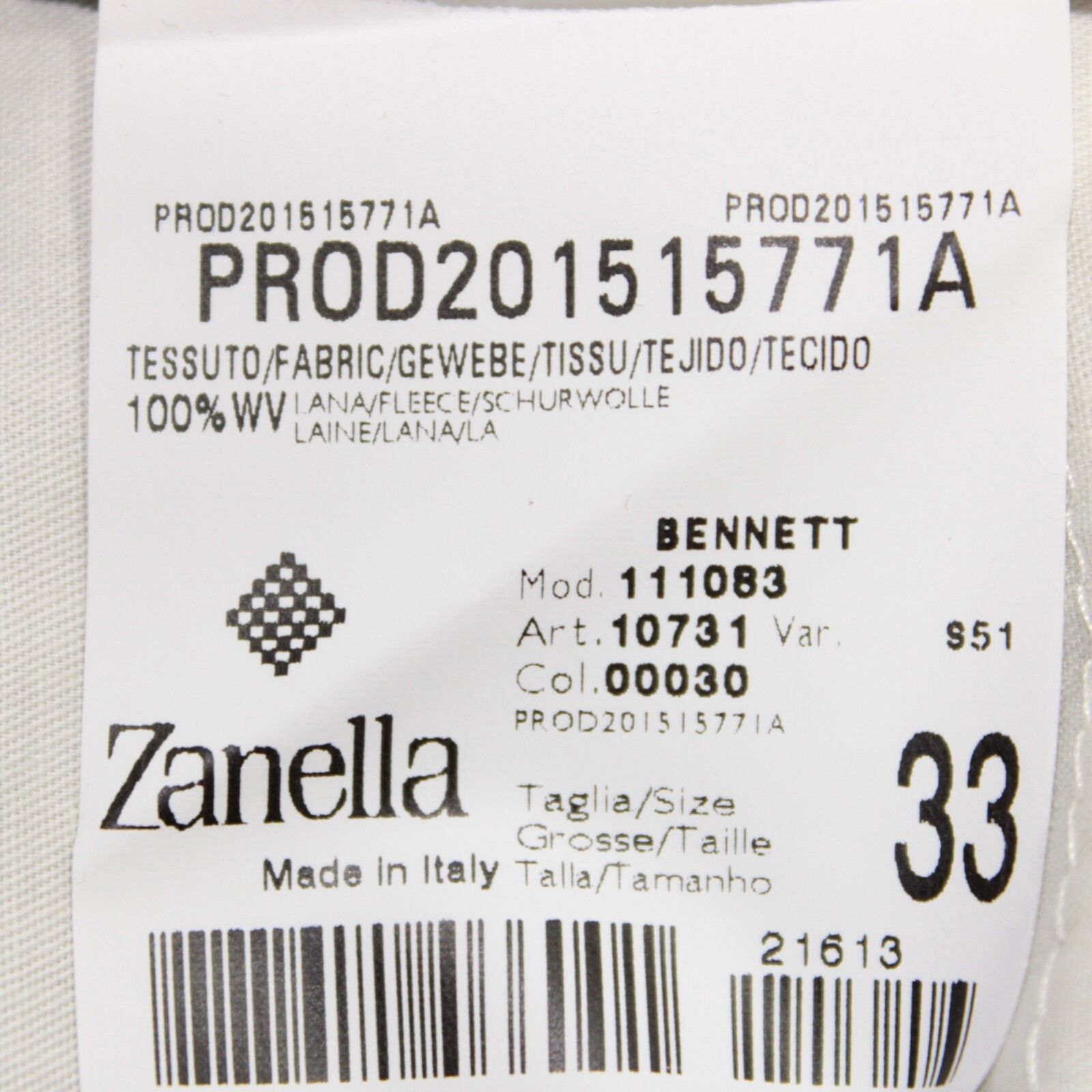 Zanella Zanella New with tags Dress Pants Size 33 US In Gray Size US 33 - 5 Thumbnail