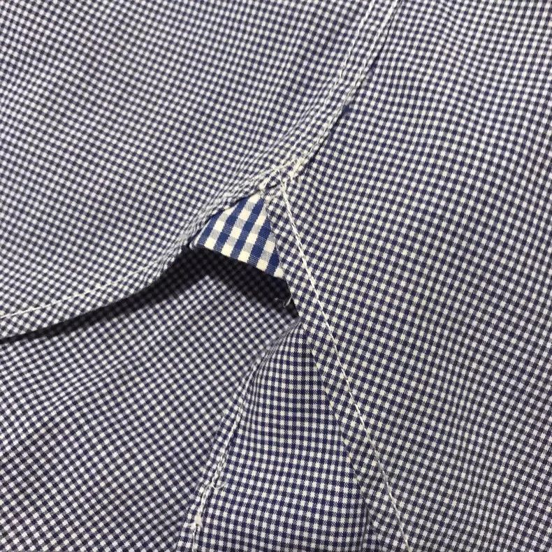 Junya Watanabe Junya Watanabe Blue Check Short Sleeve Shirt Size US S / EU 44-46 / 1 - 6 Thumbnail