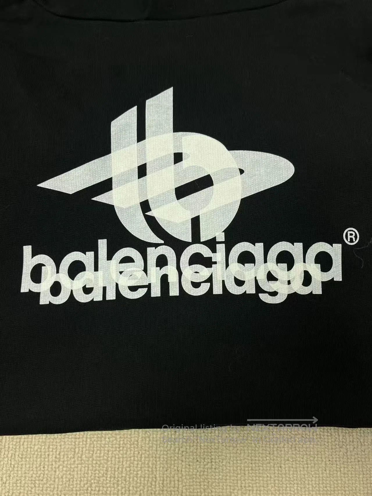 Balenciaga balenciaga logo printed hooded sweatshirt. Size US L / EU 52-54 / 3 - 3 Thumbnail