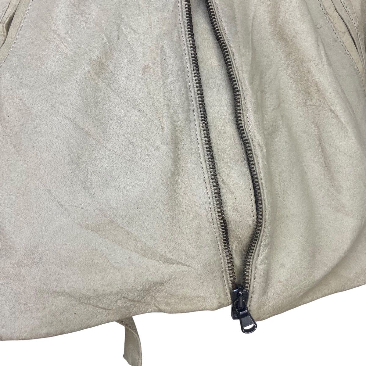 Bray Steve Alan Made in Italy Bray Steve Alan Biker Leather Jacket Size US S / EU 44-46 / 1 - 18 Thumbnail