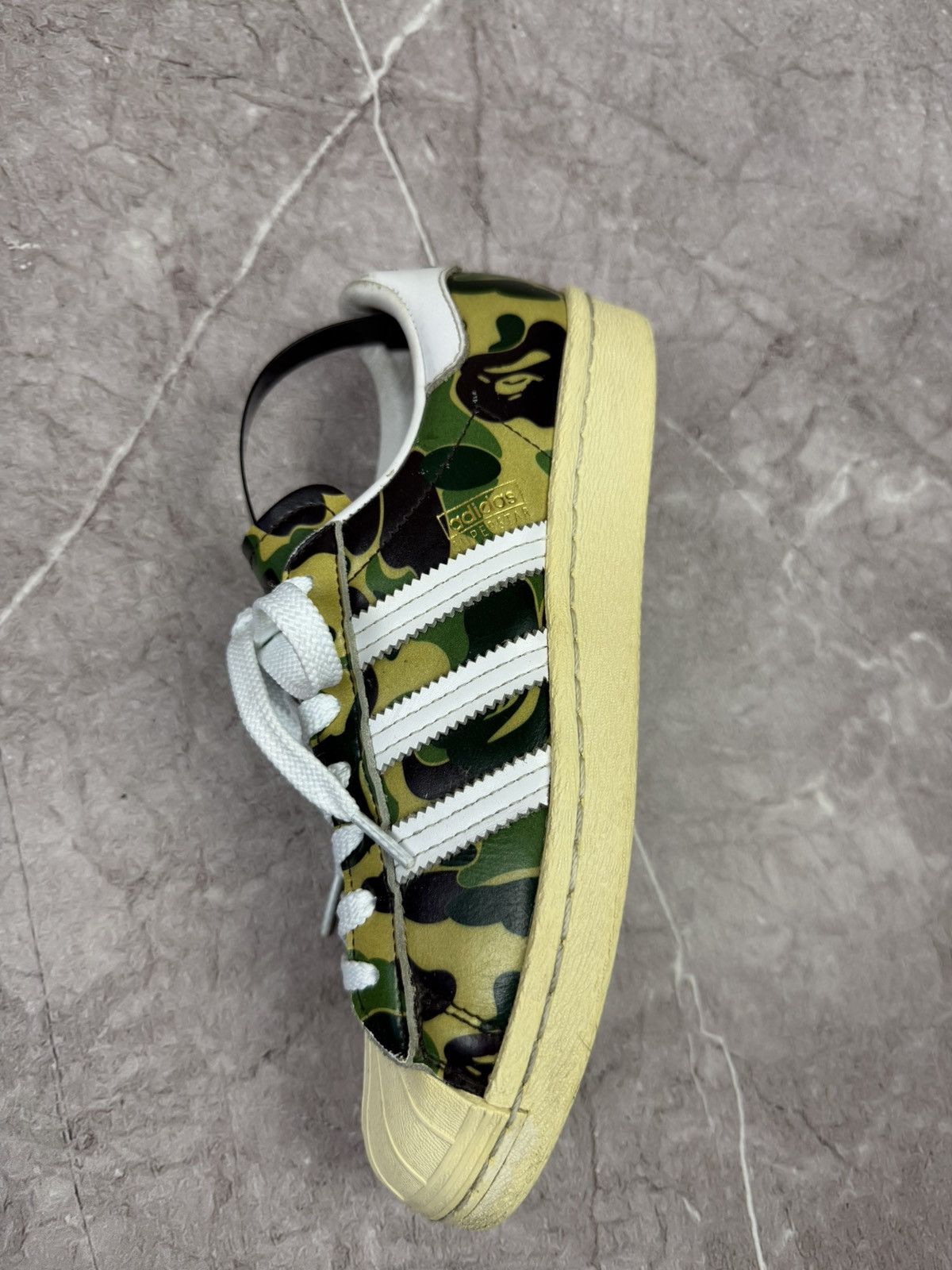 Adidas × Bape Adidas Superstar Bape ABC Camo Green A Bathing Ape Size Size US 6 / IT 36 - 12 Thumbnail