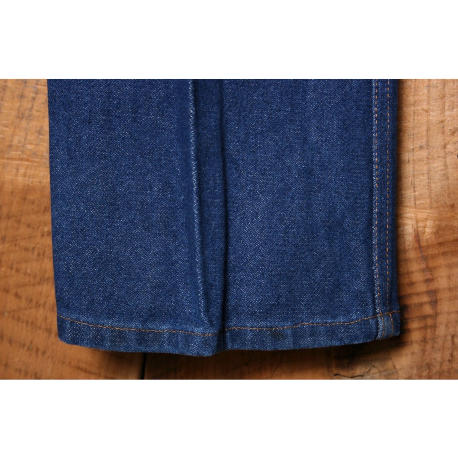 Wrangler VINTAGE Wrangler Slim Fit Straight Leg Jeans - 28x35 - Made in USA - Blue - Denim - Mens - 28x35 - Zip Closure Size US 28 / EU 44 - 7 Thumbnail