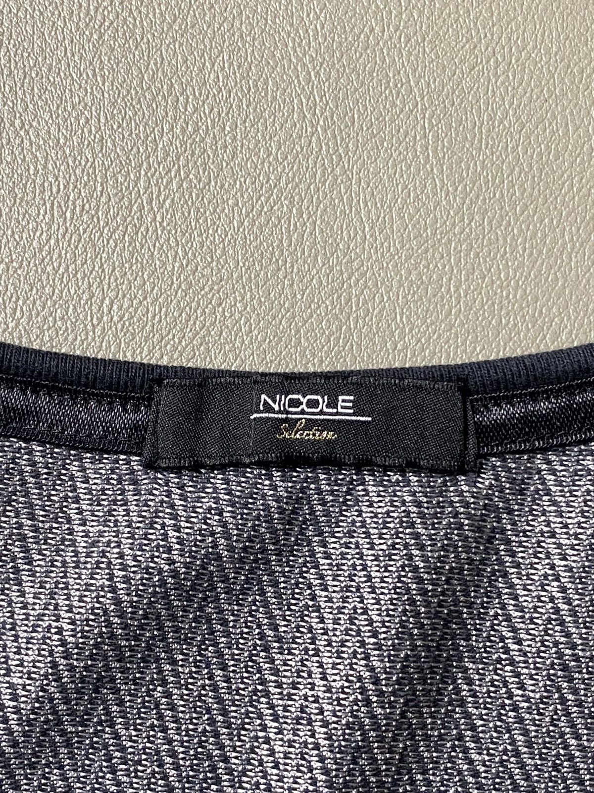 Nicole Selection Glow Abstract Striped Tshirt